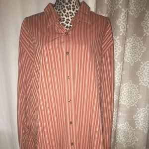 Men’s Perry Ellis Long Sleeve Button Down